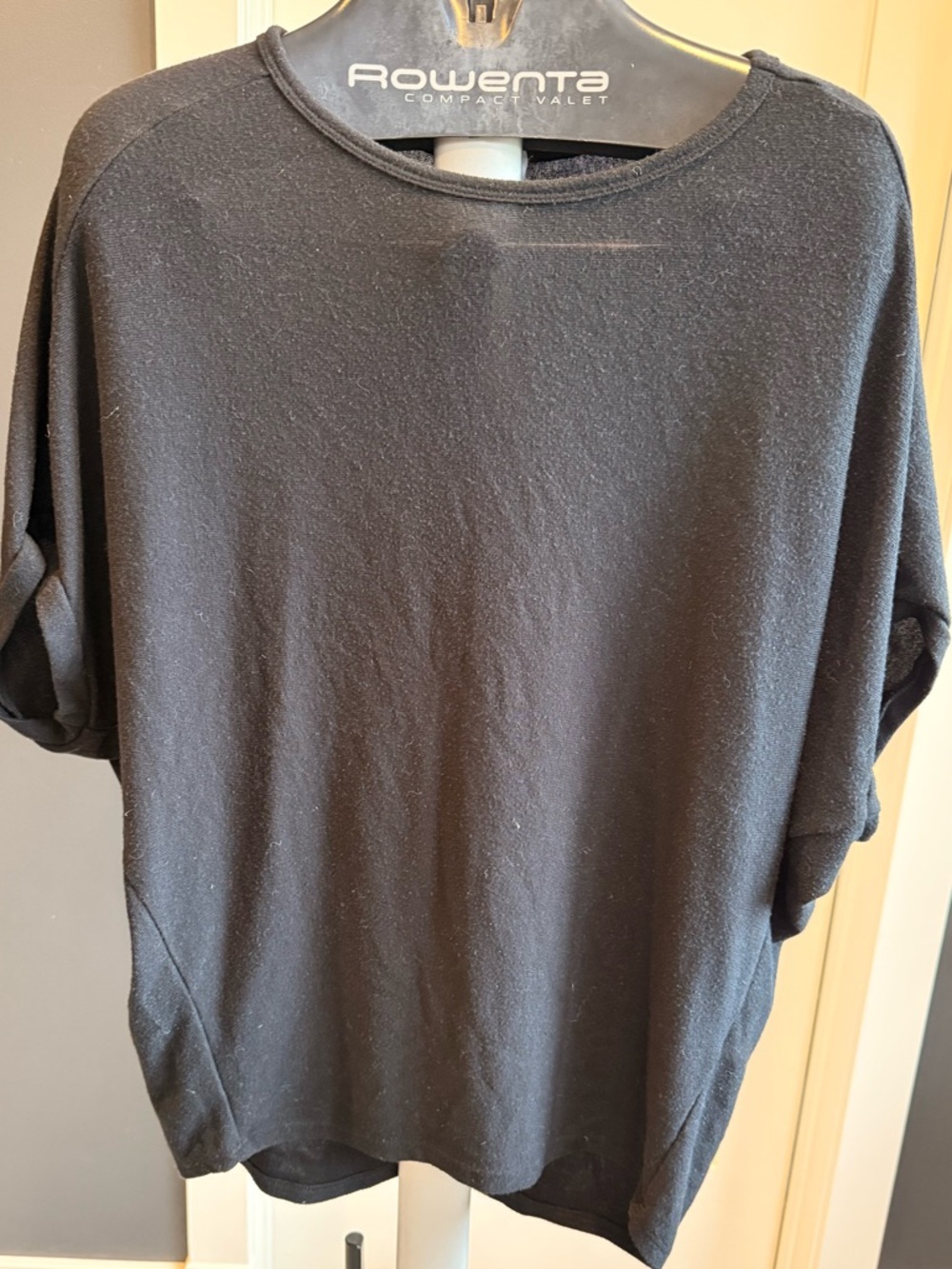 Michael Stars black Short Sleeve Knit Top
